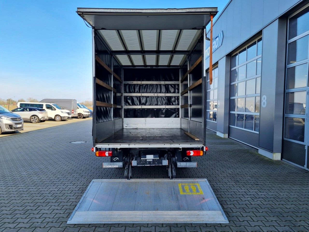 Opel Movano Pritsche Schiebe Plane CDTI 160 LBW Luftf - Curtain side van: picture 5 Opel Movano Pritsche Schiebe Plane CDTI 160 LBW Luftf - Curtain side van: picture 5
