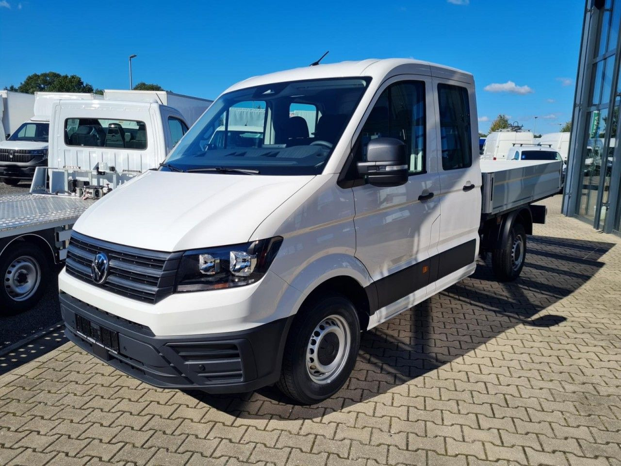 Volkswagen Crafter 35 Doka TDI Pritsche MR KLIMA TEMPOMAT - Open body delivery van, Combi van: picture 3 Volkswagen Crafter 35 Doka TDI Pritsche MR KLIMA TEMPOMAT - Open body delivery van, Combi van: picture 3