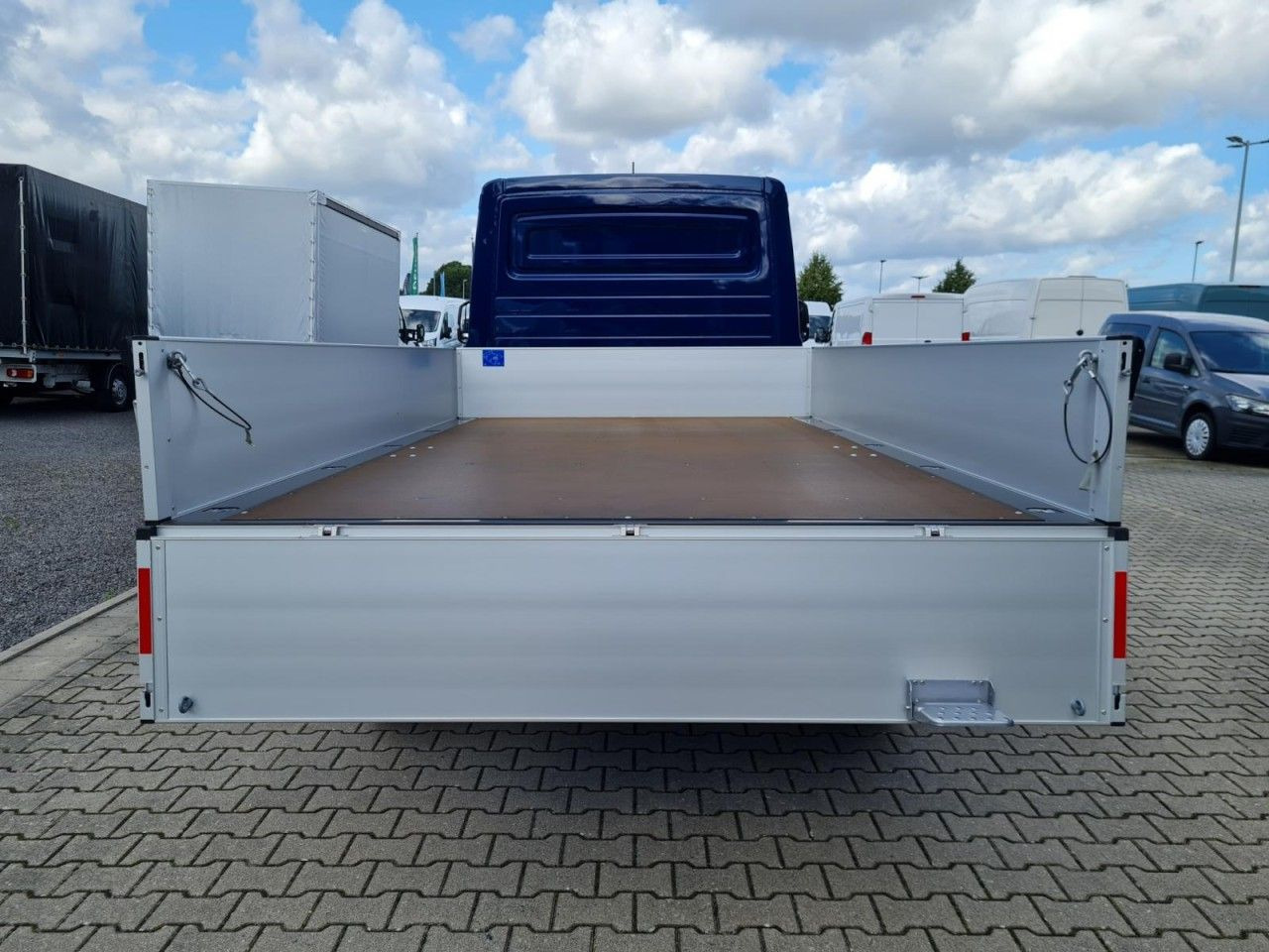 Open body delivery van Volkswagen Crafter 35 Pritsche TDI L3 KLIMA TEMPOMAT 3 Sitz: picture 6