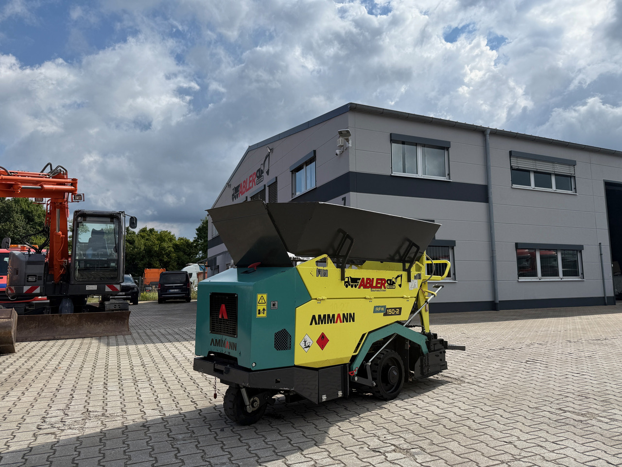 Ammann AFW 150-2 Mini-Asphaltfertiger - Asphalt paver: picture 2 Ammann AFW 150-2 Mini-Asphaltfertiger - Asphalt paver: picture 2