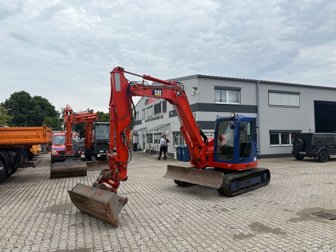 CAT 308D Nullheck Kompaktbagger Powertilt Klima - Excavator: picture 2 CAT 308D Nullheck Kompaktbagger Powertilt Klima - Excavator: picture 2