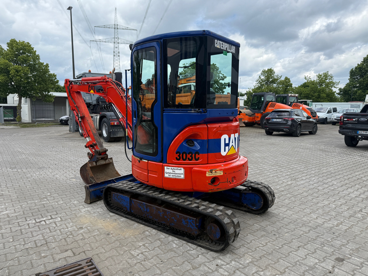Caterpillar 303C Minibagger - Excavator: picture 3 Caterpillar 303C Minibagger - Excavator: picture 3
