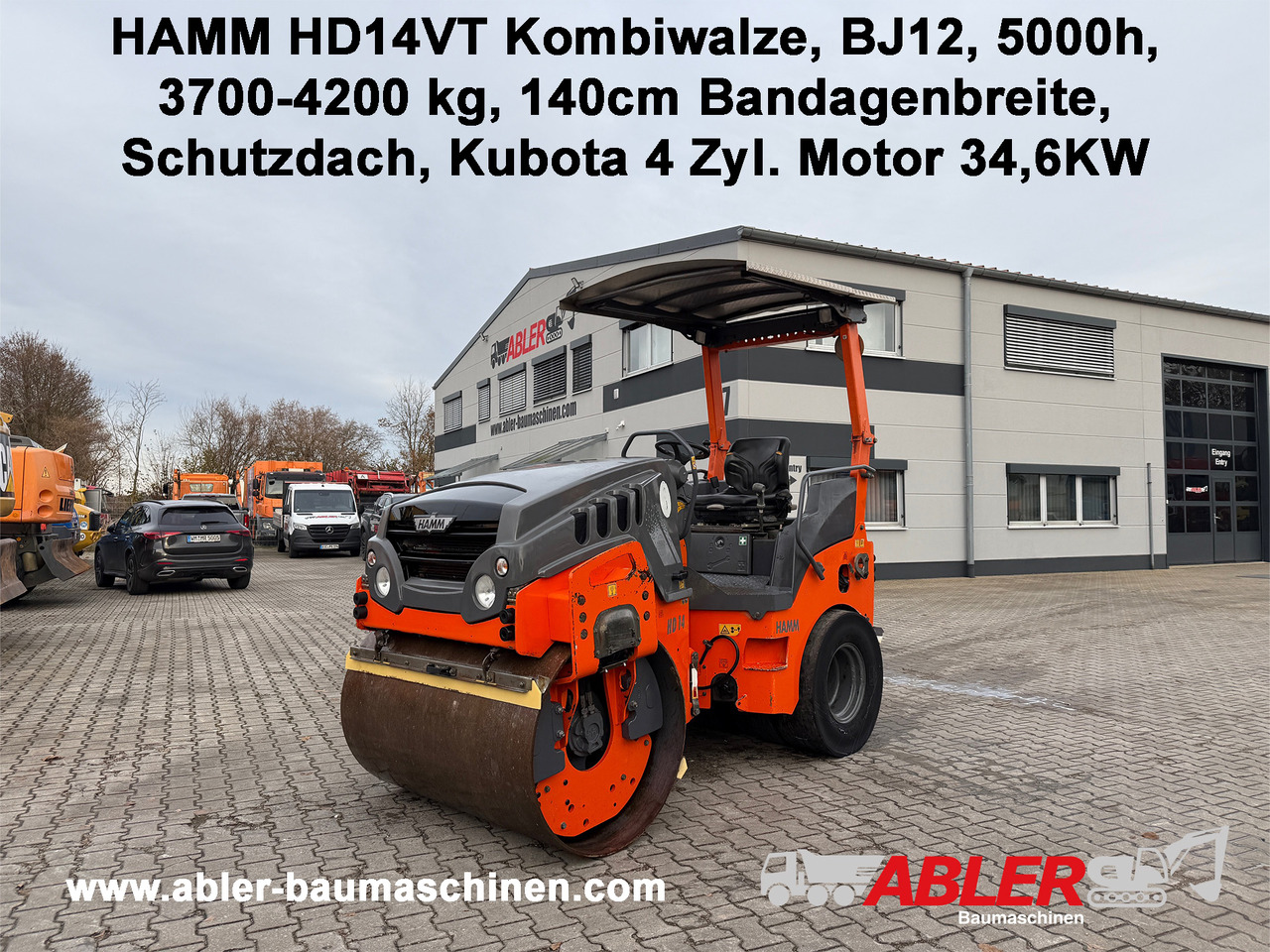 Hamm HD14 VT Kombiwalze - Combination roller: picture 1 Hamm HD14 VT Kombiwalze - Combination roller: picture 1