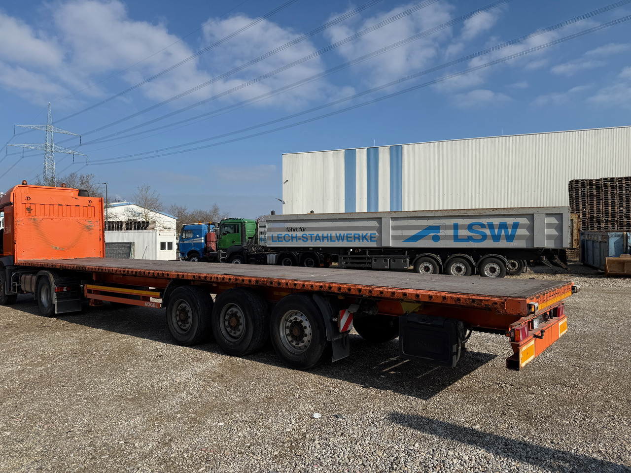 Kögel S24-1 Pritschenauflieger - Dropside/ Flatbed semi-trailer: picture 3 Kögel S24-1 Pritschenauflieger - Dropside/ Flatbed semi-trailer: picture 3