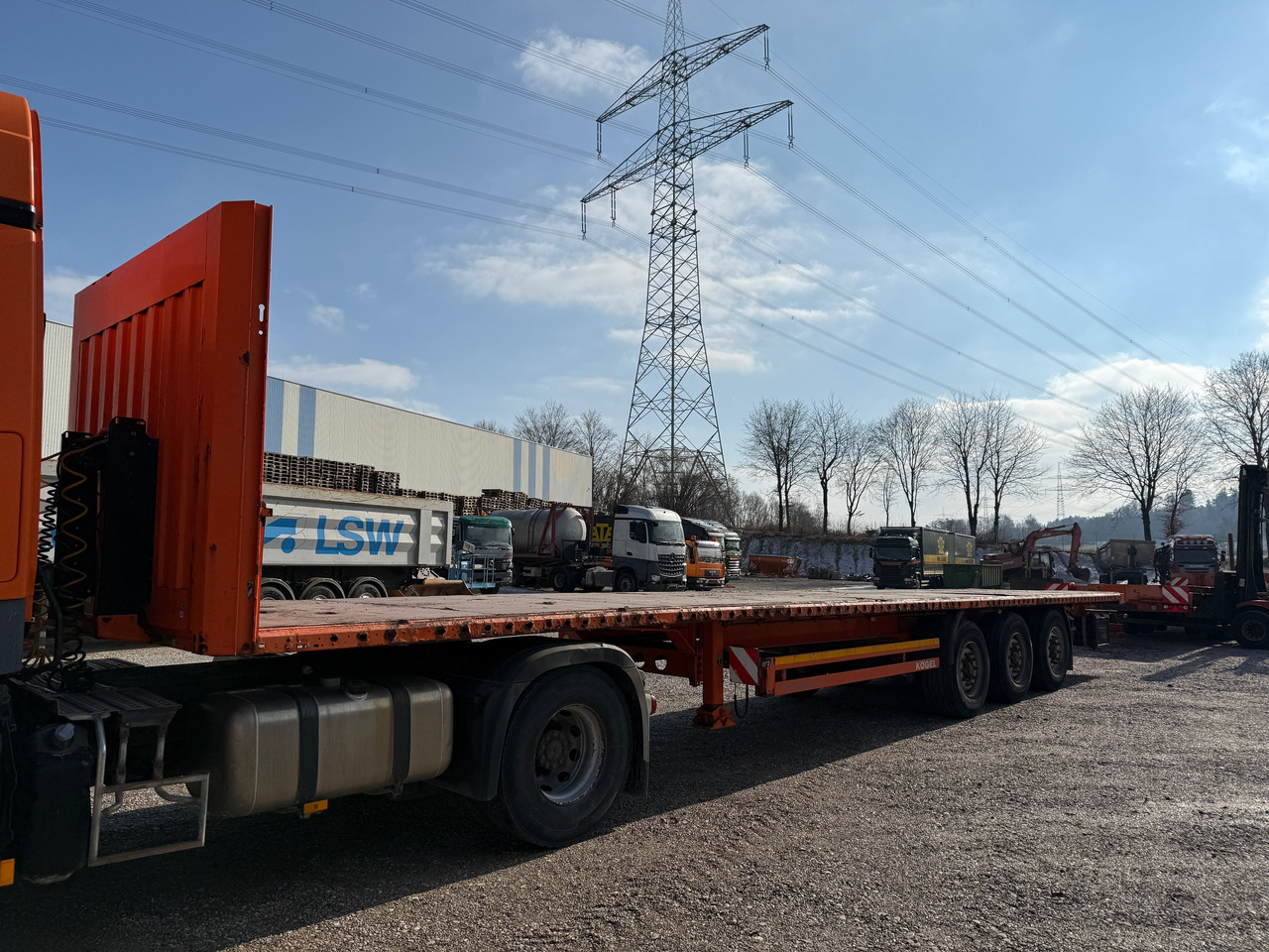 Kögel S24-1 Pritschenauflieger - Dropside/ Flatbed semi-trailer: picture 2 Kögel S24-1 Pritschenauflieger - Dropside/ Flatbed semi-trailer: picture 2