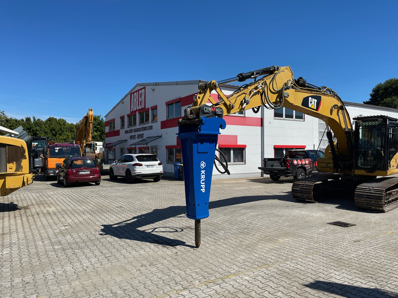 Krupp HM720V Baggerhammer 15-25t - Hydraulic hammer for Construction machinery: picture 2 Krupp HM720V Baggerhammer 15-25t - Hydraulic hammer for Construction machinery: picture 2