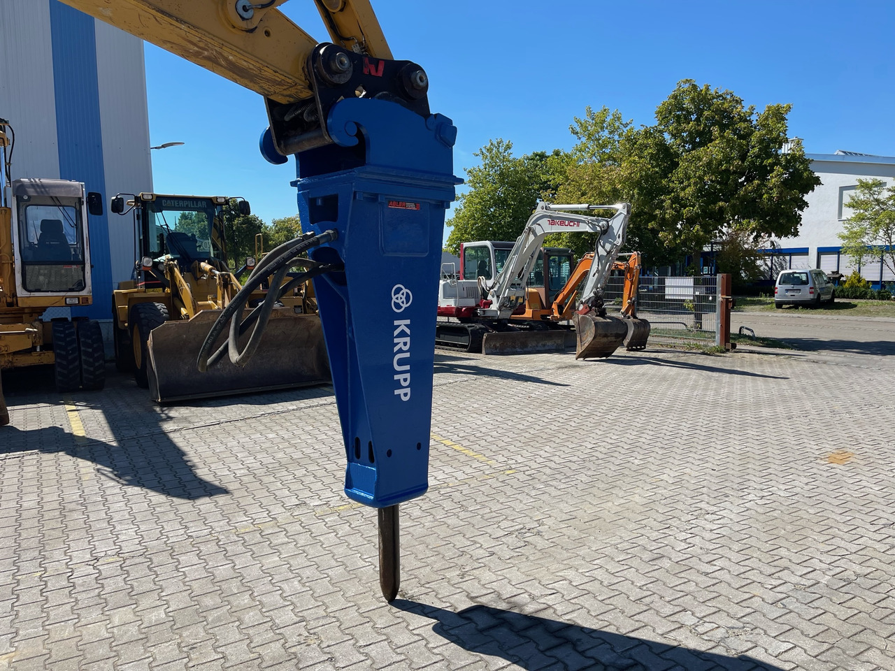 Krupp HM720V Baggerhammer 15-25t - Hydraulic hammer for Construction machinery: picture 5 Krupp HM720V Baggerhammer 15-25t - Hydraulic hammer for Construction machinery: picture 5