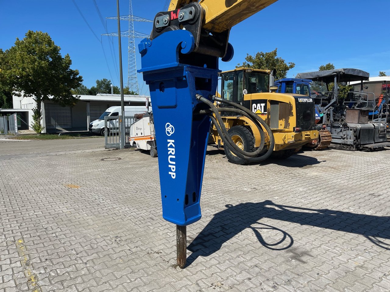 Hydraulic hammer for Construction machinery Krupp HM720V Baggerhammer 15-25t: picture 8 Hydraulic hammer for Construction machinery Krupp HM720V Baggerhammer 15-25t: picture 8
