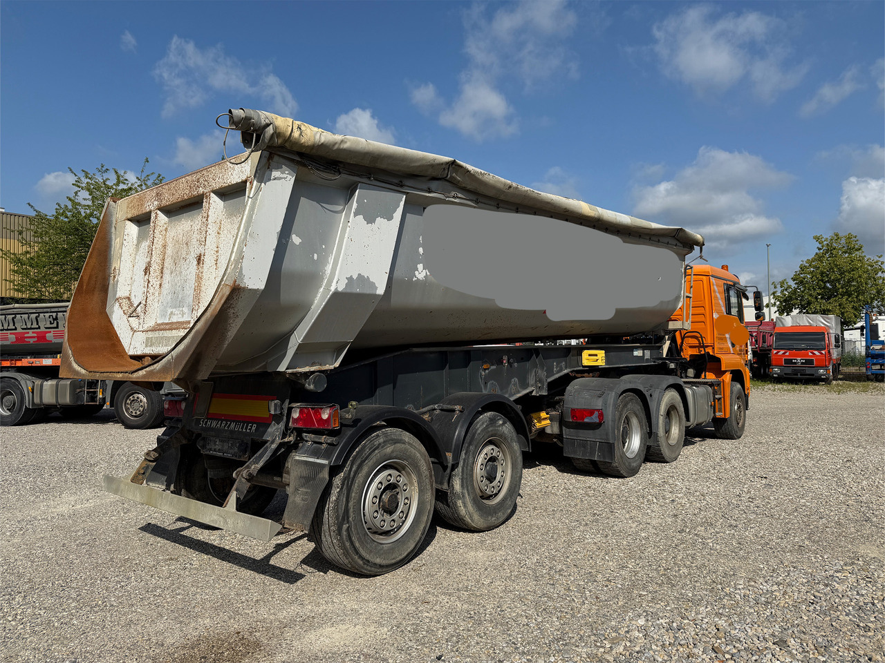 MAN TGA 26.480 6x4 SZM mit Kippauflieger - Tipper: picture 5 MAN TGA 26.480 6x4 SZM mit Kippauflieger - Tipper: picture 5