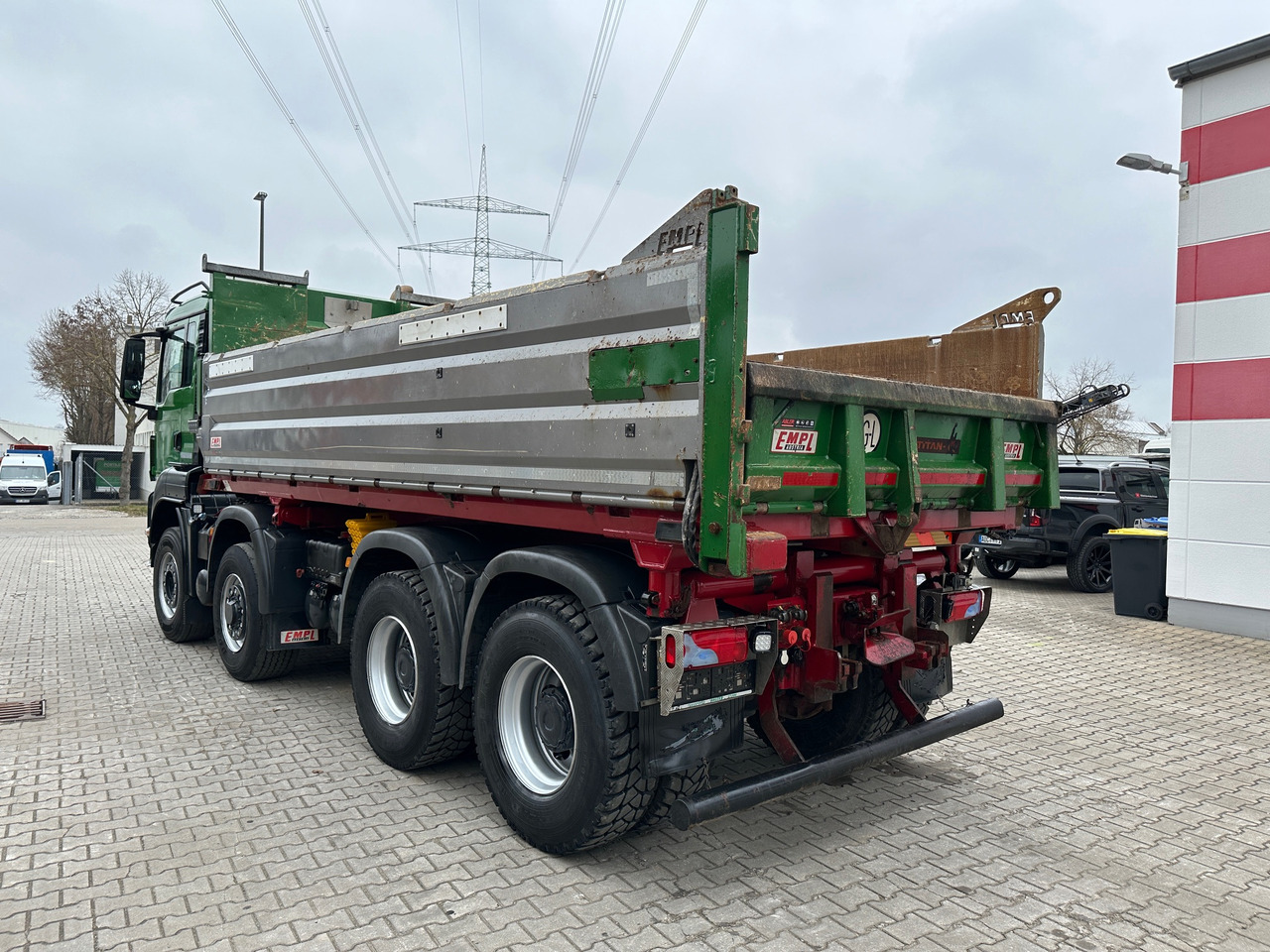 MAN TGS 35.480 3-Seiten-Kipper 2x Bordmatic! 8x6 HAD - Tipper, Crane truck: picture 5 MAN TGS 35.480 3-Seiten-Kipper 2x Bordmatic! 8x6 HAD - Tipper, Crane truck: picture 5