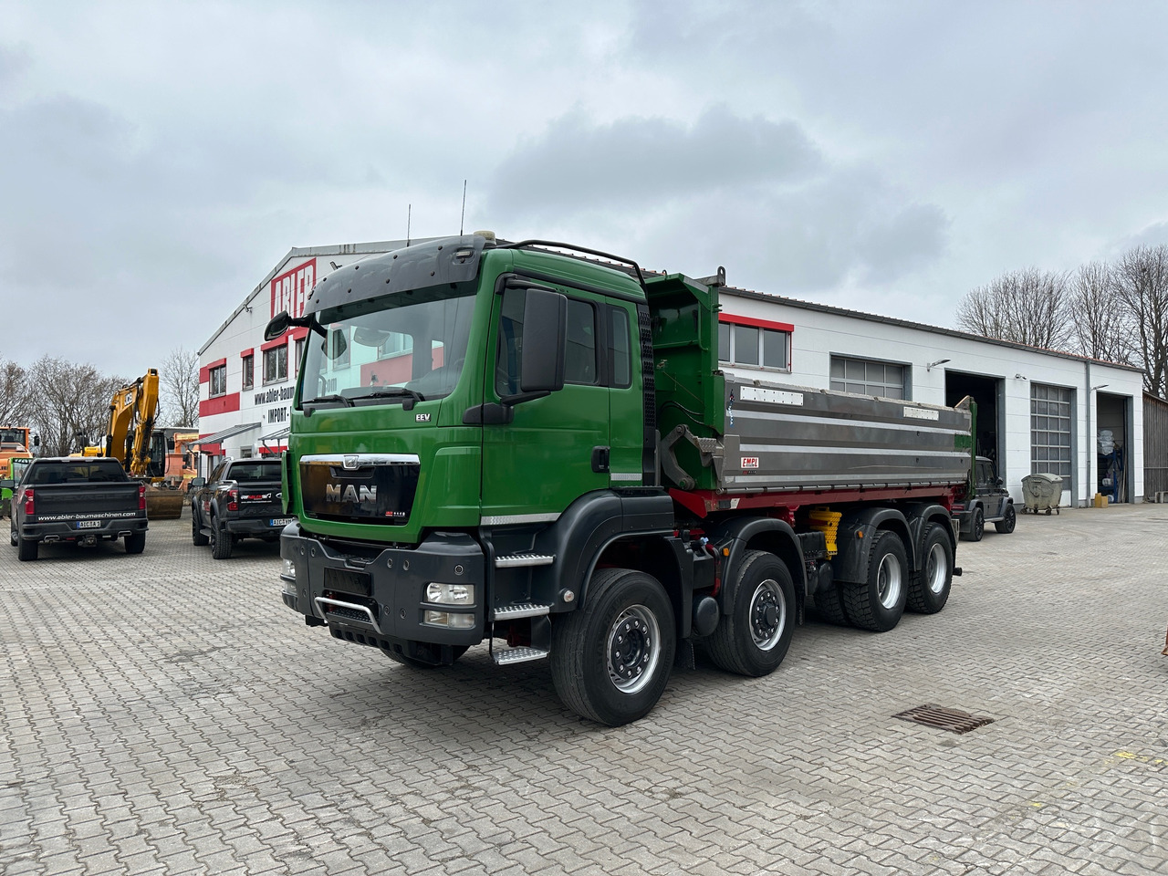 MAN TGS 35.480 3-Seiten-Kipper 2x Bordmatic! 8x6 HAD - Tipper, Crane truck: picture 2 MAN TGS 35.480 3-Seiten-Kipper 2x Bordmatic! 8x6 HAD - Tipper, Crane truck: picture 2