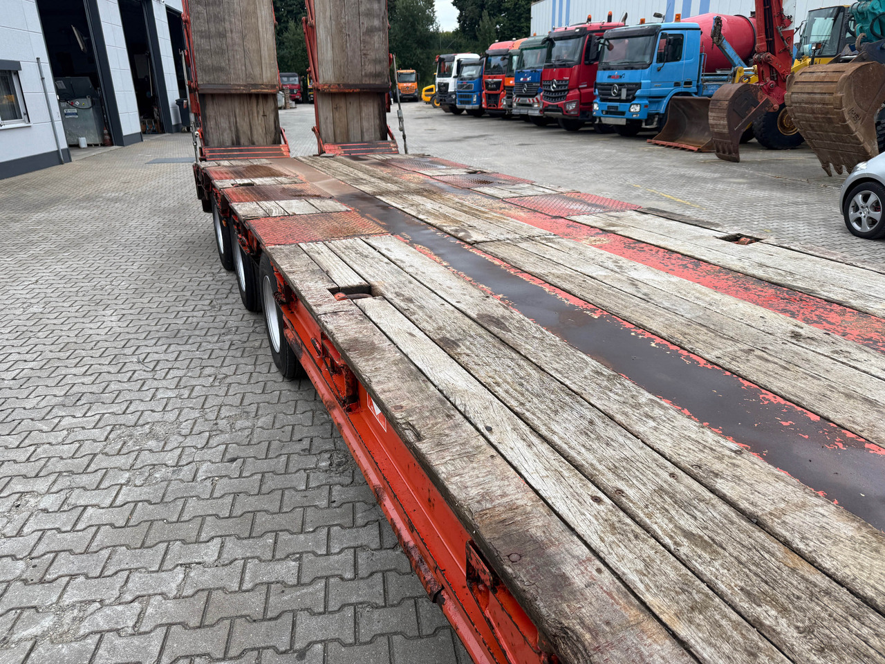 Low loader semi-trailer Müller Mitteltal TS3 Tieflader Auflieger mit hydr. Rampen: picture 20