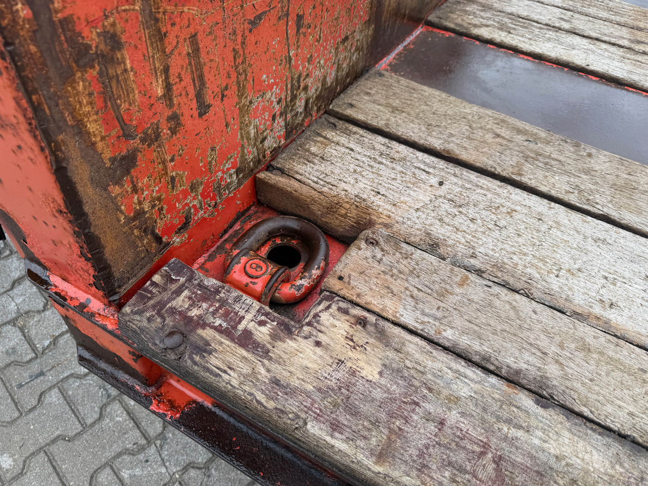 Low loader semi-trailer Müller Mitteltal TS3 Tieflader Auflieger mit hydr. Rampen: picture 12