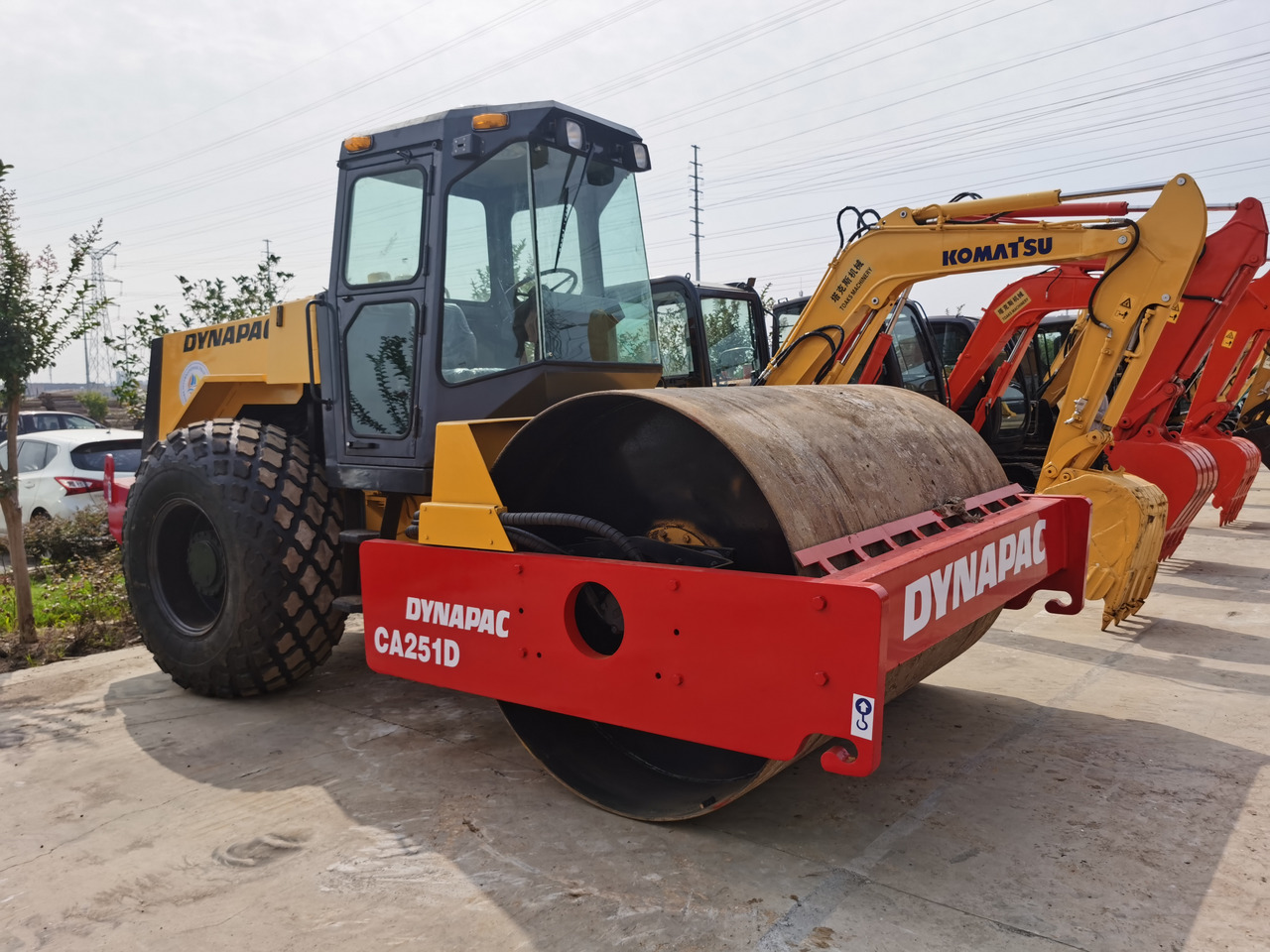 DYNAPAC CA251D - Road roller: picture 4 DYNAPAC CA251D - Road roller: picture 4