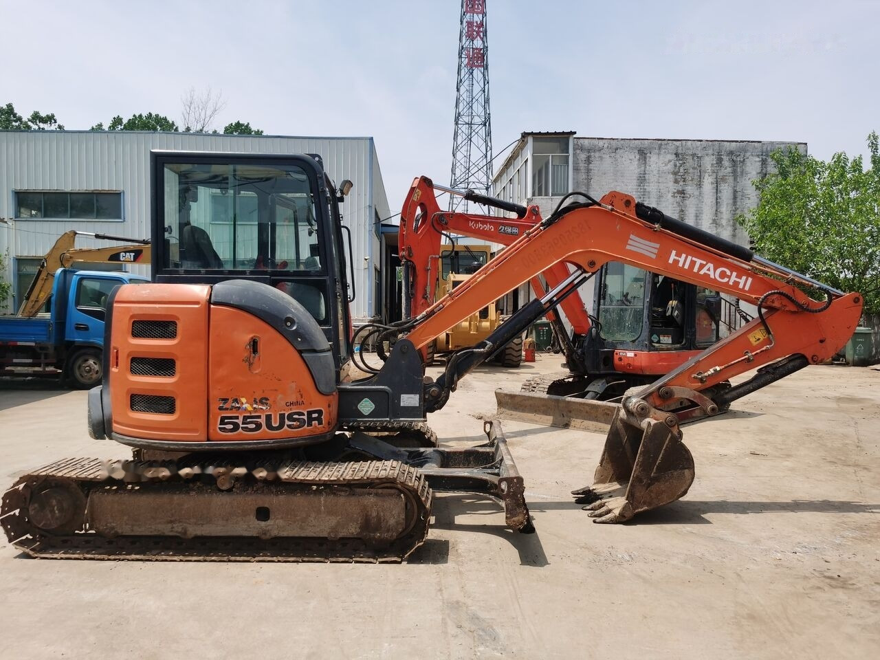 Hitachi ZX55USR-5A - Mini excavator: picture 1 Hitachi ZX55USR-5A - Mini excavator: picture 1