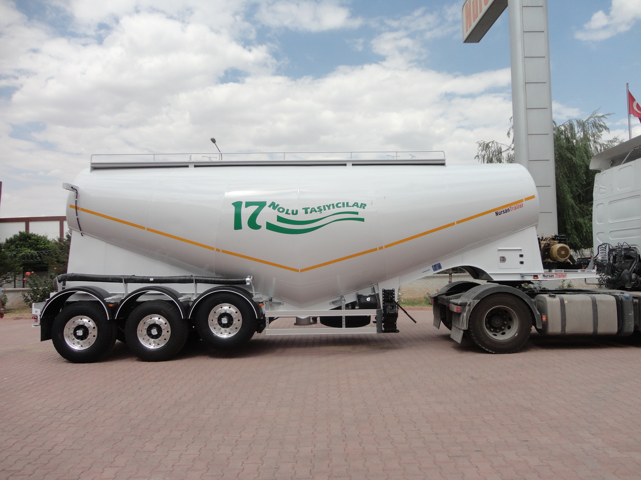 NURSAN Cement Bulker - Tank semi-trailer: picture 2 NURSAN Cement Bulker - Tank semi-trailer: picture 2