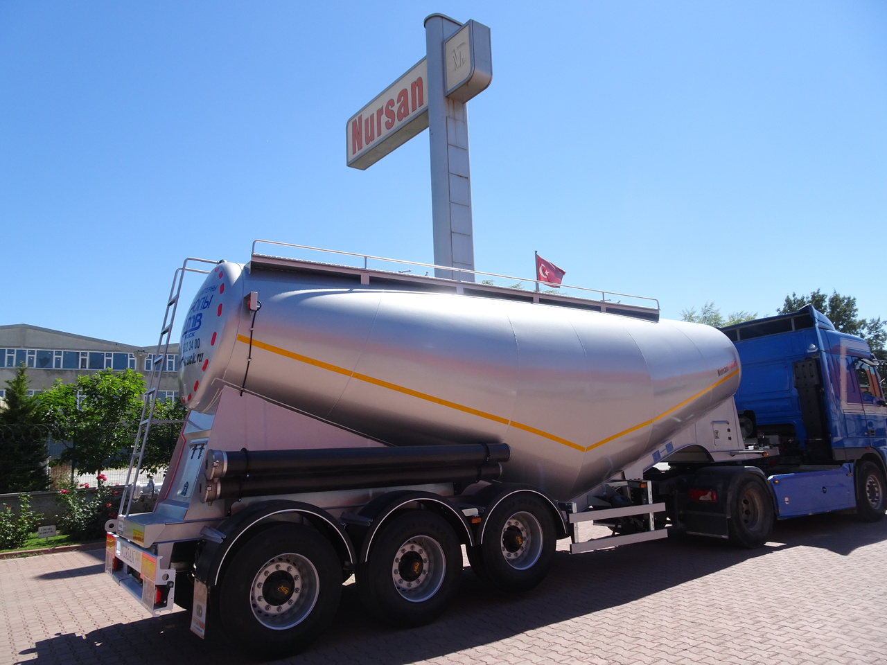NURSAN Cement Bulker - Tank semi-trailer: picture 5 NURSAN Cement Bulker - Tank semi-trailer: picture 5