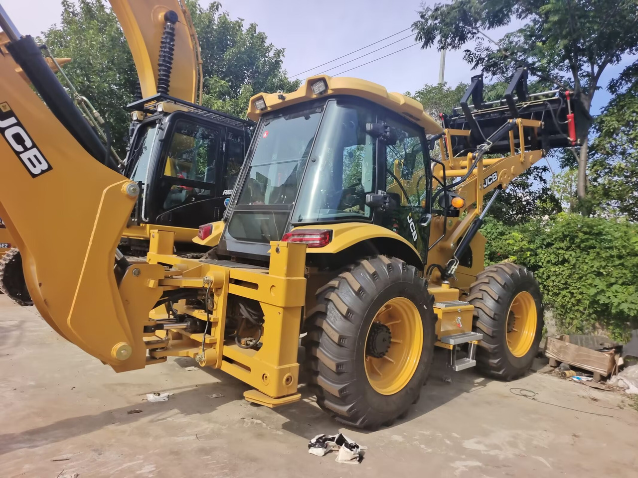 JCB 4CX - Backhoe loader: picture 1 JCB 4CX - Backhoe loader: picture 1