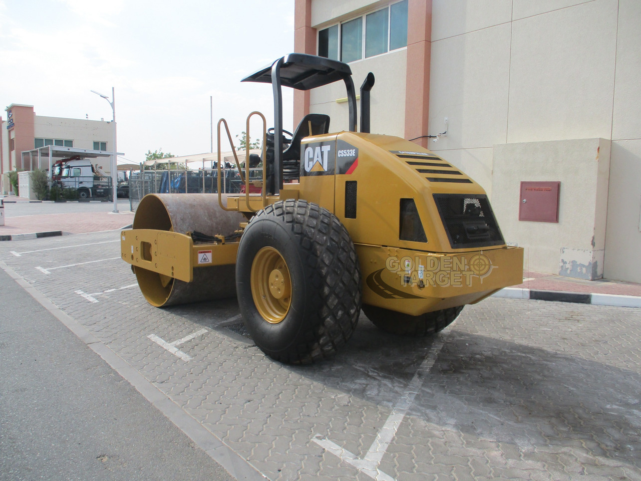 CATERPILLAR CS533E VIBRATORY ROLLER - Road roller: picture 4 CATERPILLAR CS533E VIBRATORY ROLLER - Road roller: picture 4