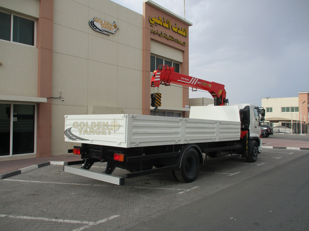 HINO 500 1625 4x2 with SANY PALFINGER SPS16000 Crane - Crane truck: picture 3 HINO 500 1625 4x2 with SANY PALFINGER SPS16000 Crane - Crane truck: picture 3
