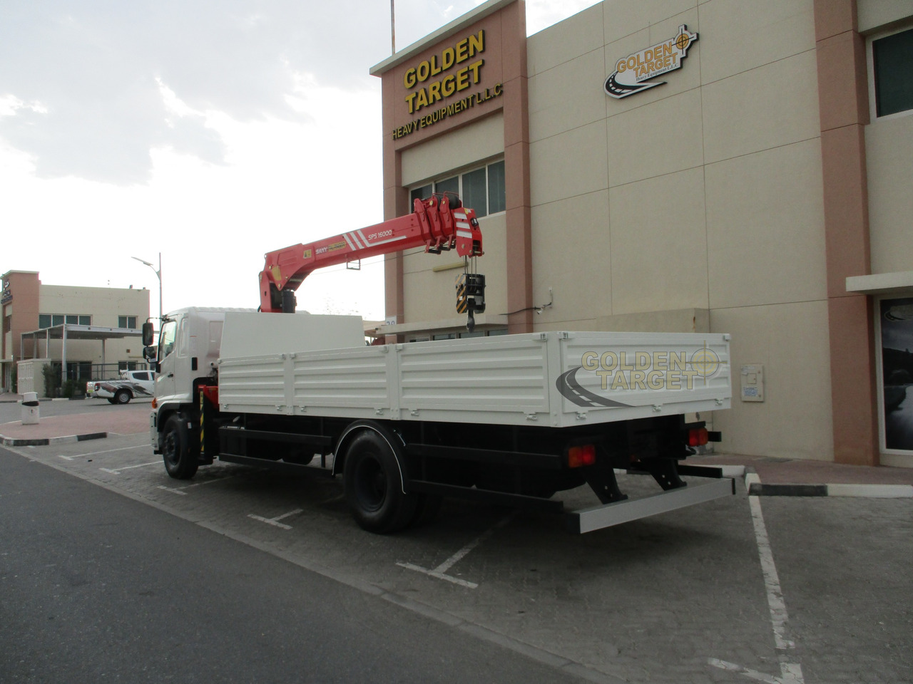 HINO 500 1625 4x2 with SANY PALFINGER SPS16000 Crane - Crane truck: picture 4 HINO 500 1625 4x2 with SANY PALFINGER SPS16000 Crane - Crane truck: picture 4