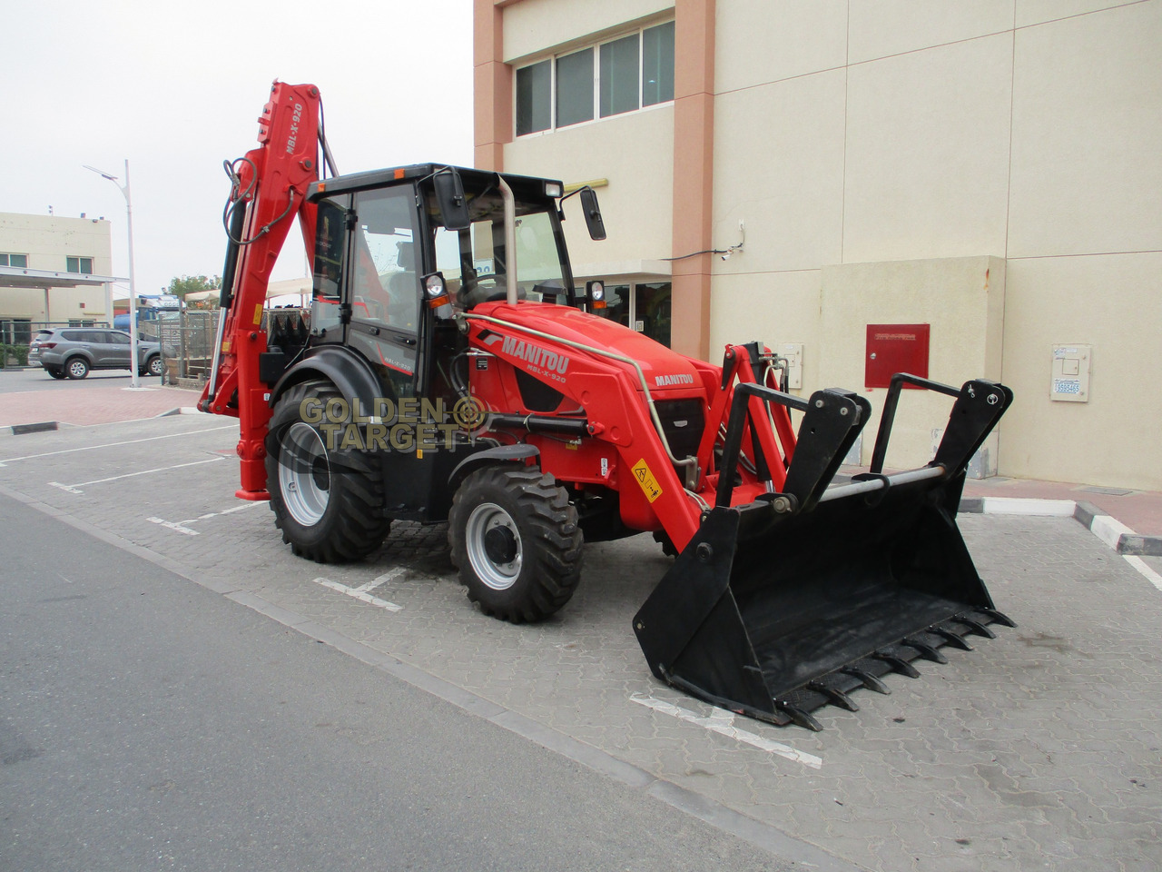 MANITOU MBL-X-920 BACKHOE LOADER - Backhoe loader: picture 1 MANITOU MBL-X-920 BACKHOE LOADER - Backhoe loader: picture 1