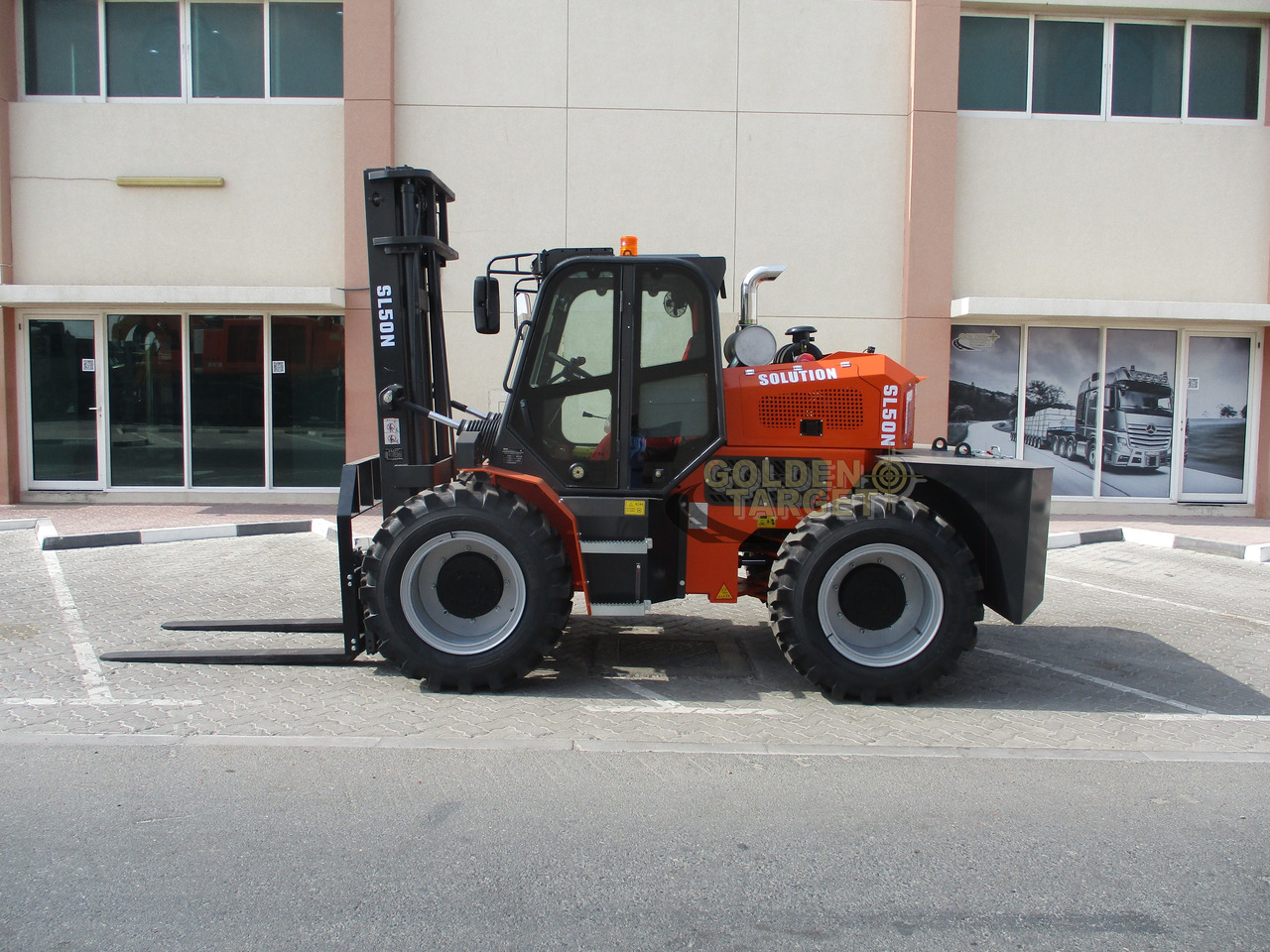 New Diesel forklift Solution SL50N Rough Terrain Forklift: picture 6
