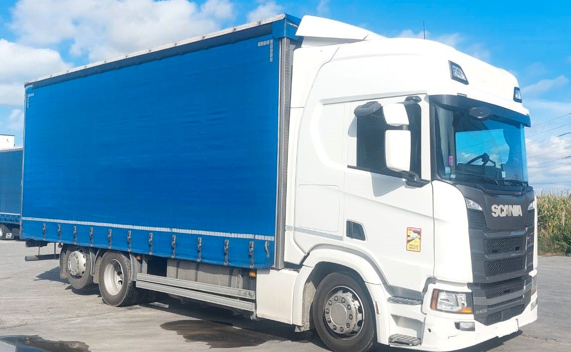 Scania R450 6x2 tandem jumbo - Curtainsider truck: picture 3 Scania R450 6x2 tandem jumbo - Curtainsider truck: picture 3