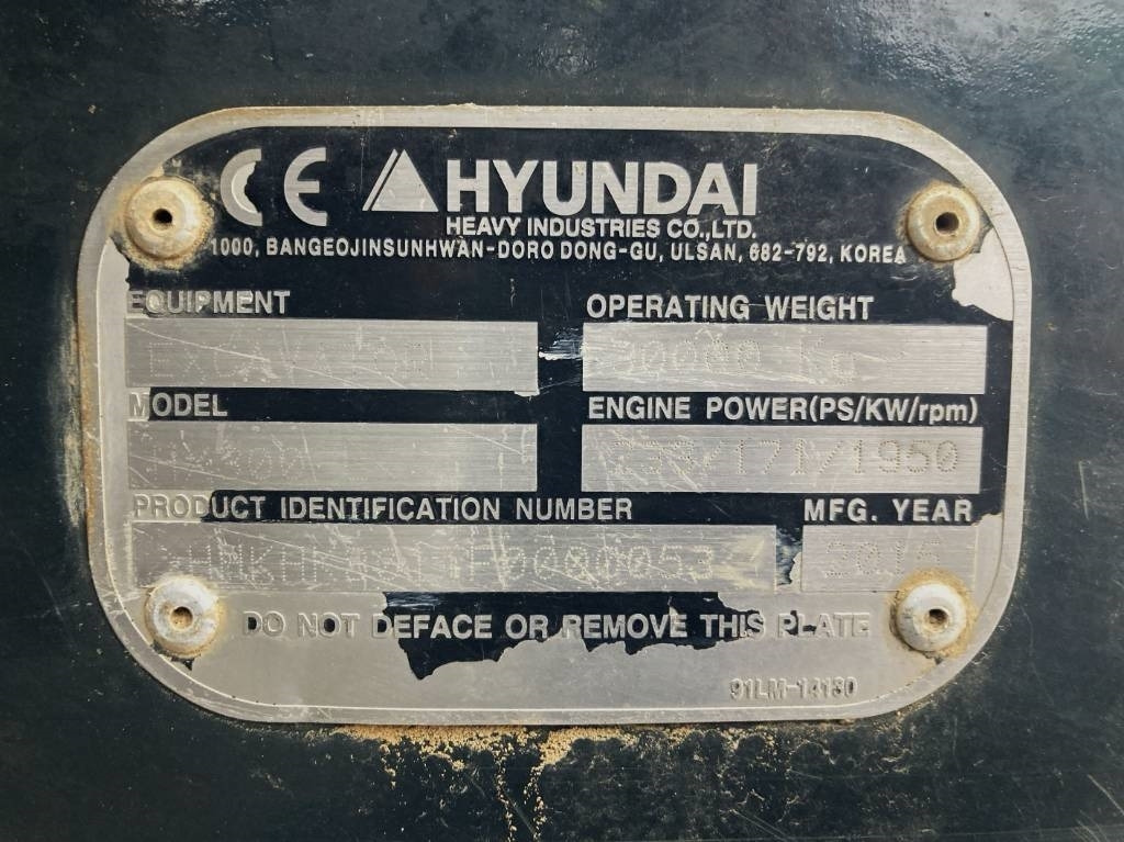 Crawler excavator Hyundai HX 300 L: picture 7