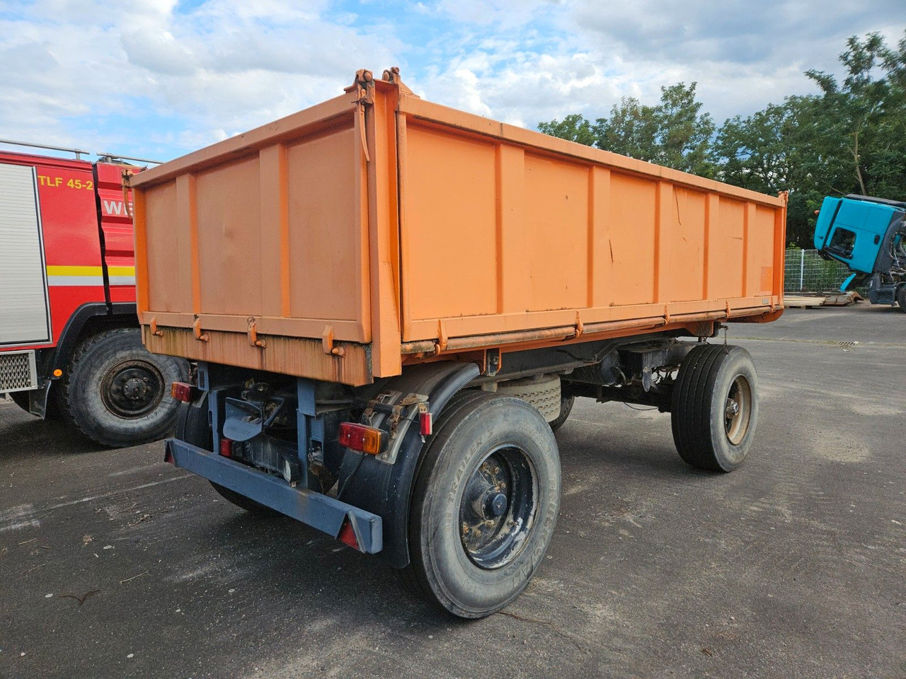 Tebbe ZK 180 Kippanhänger - Tipper trailer: picture 3 Tebbe ZK 180 Kippanhänger - Tipper trailer: picture 3