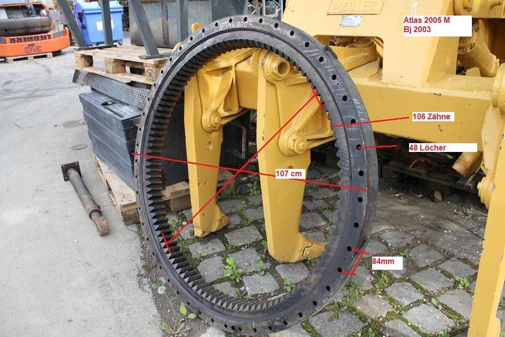 Atlas 2005 - Slewing ring for Construction machinery: picture 4 Atlas 2005 - Slewing ring for Construction machinery: picture 4