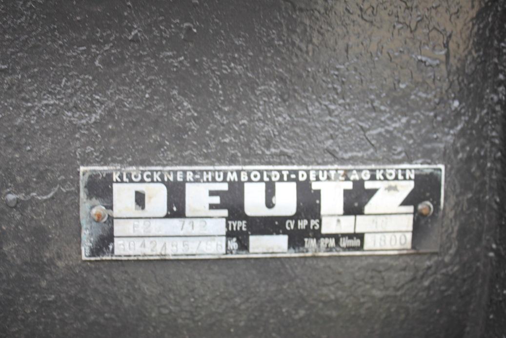 Deutz F2L712 - Engine for Construction machinery: picture 4 Deutz F2L712 - Engine for Construction machinery: picture 4