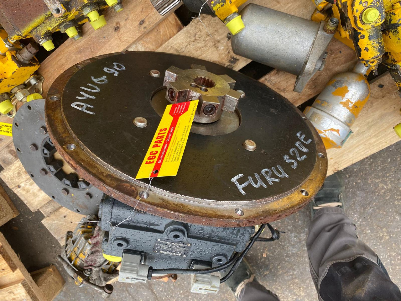 Furukawa Hydromatik A4VG 90 - Hydraulic pump for Construction machinery: picture 4 Furukawa Hydromatik A4VG 90 - Hydraulic pump for Construction machinery: picture 4