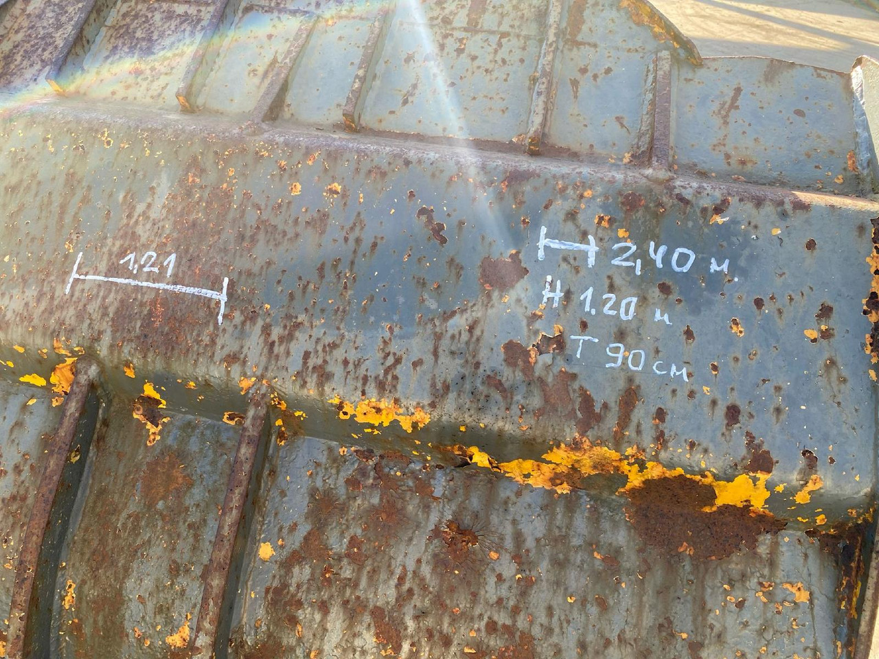 Hanomag 50E - Loader bucket for Construction machinery: picture 4 Hanomag 50E - Loader bucket for Construction machinery: picture 4