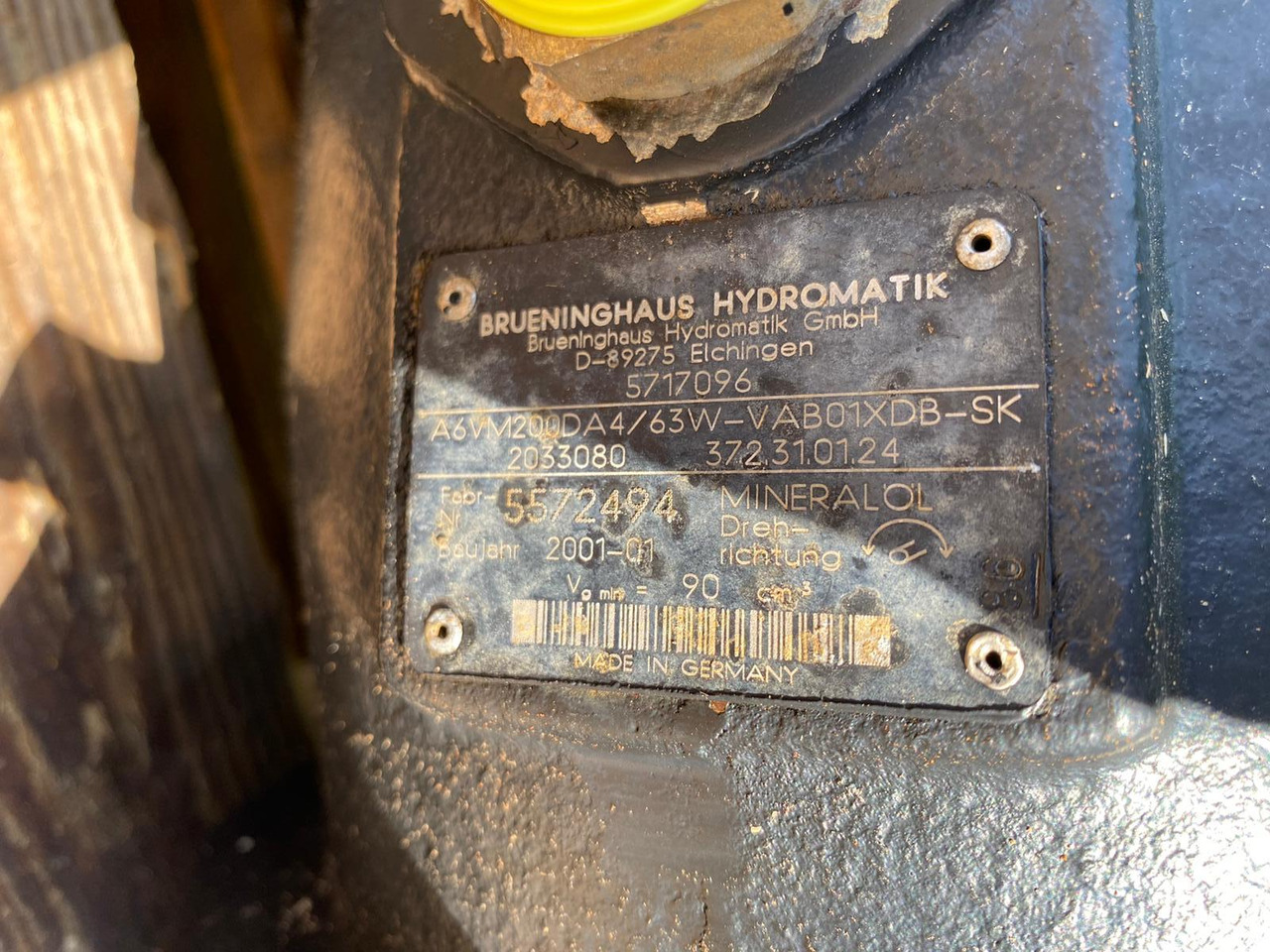 Hydromatik A6VM 200 DA aus L564 - Hydraulic pump for Construction machinery: picture 2 Hydromatik A6VM 200 DA aus L564 - Hydraulic pump for Construction machinery: picture 2