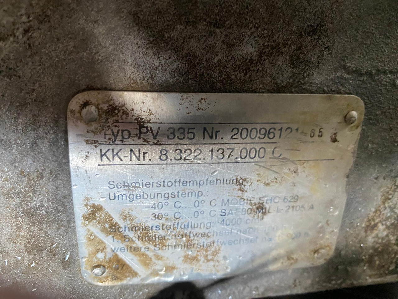 Kässbohrer PB 240D - Hydraulics for Utility/ Special vehicle: picture 5 Kässbohrer PB 240D - Hydraulics for Utility/ Special vehicle: picture 5