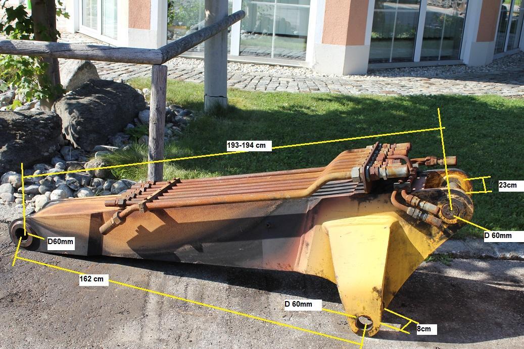 Komatsu PW 95 - Boom for Excavator: picture 2 Komatsu PW 95 - Boom for Excavator: picture 2