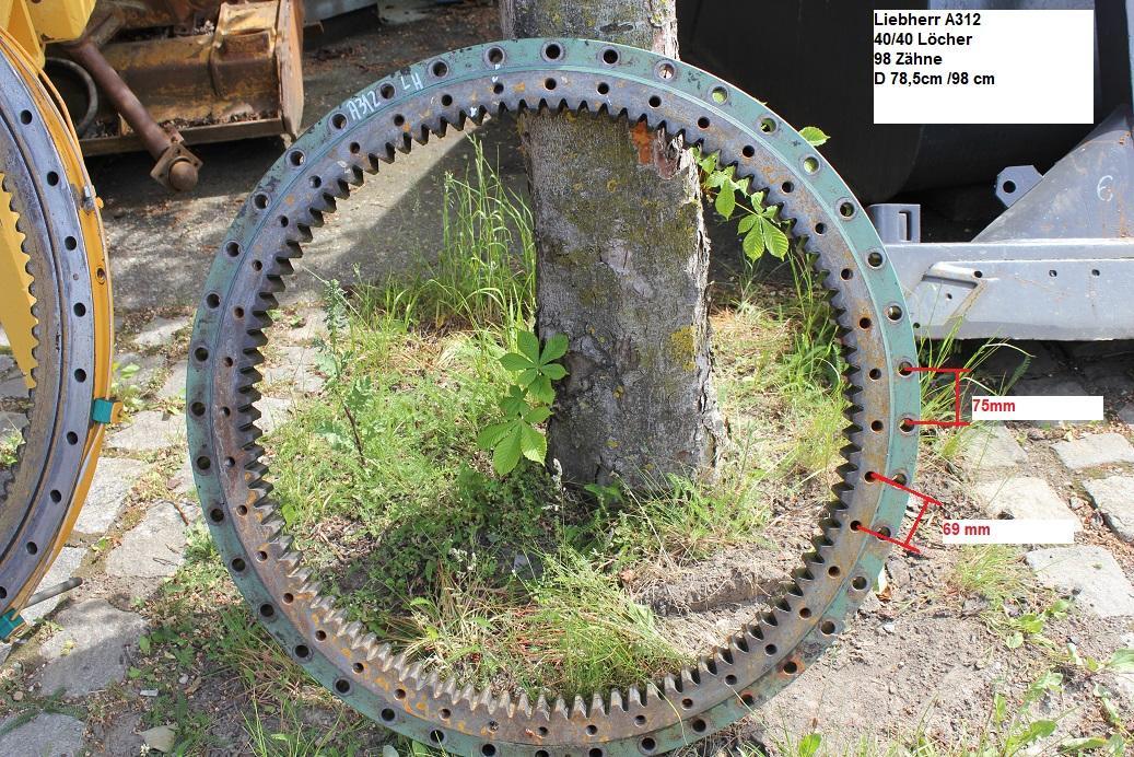 Liebherr A312 - Slewing ring for Construction machinery: picture 1 Liebherr A312 - Slewing ring for Construction machinery: picture 1
