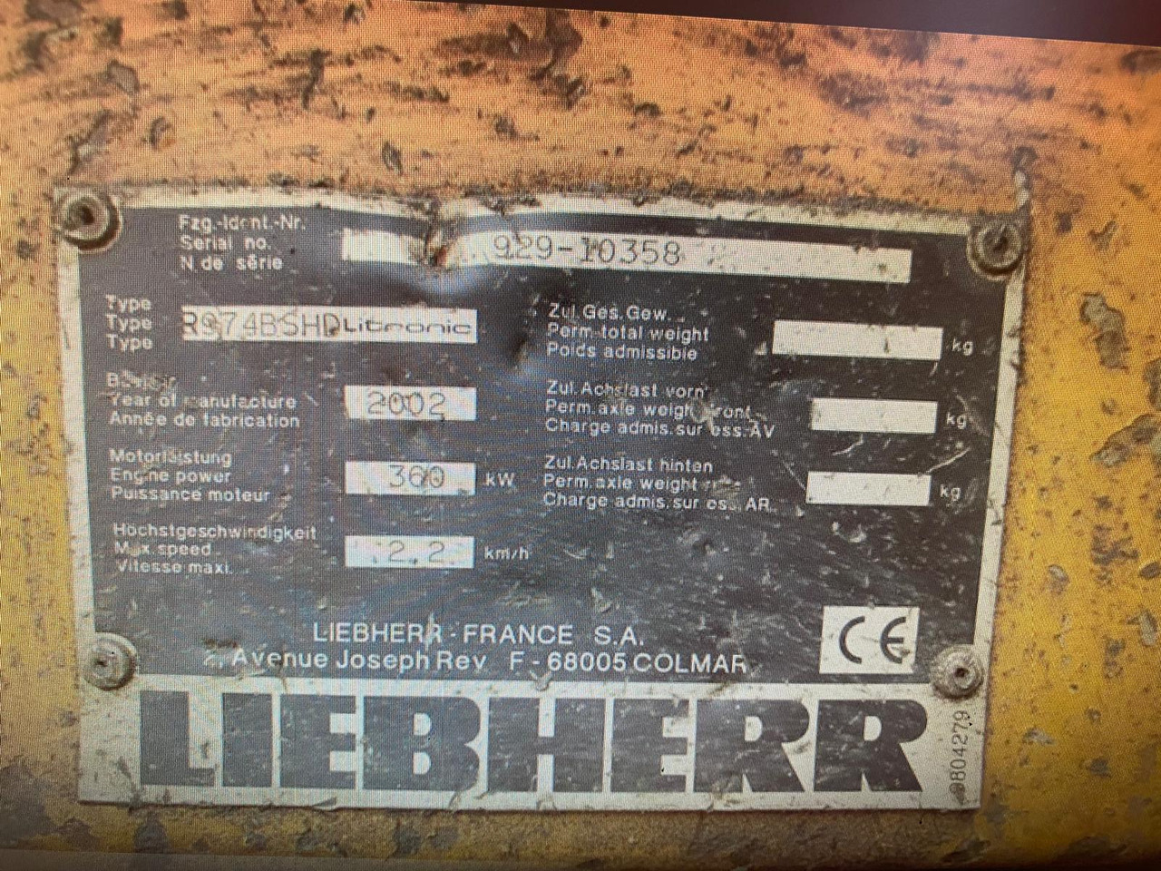 Hydraulic pump for Construction machinery Liebherr PVG 450 aus LH R974LIT: picture 6