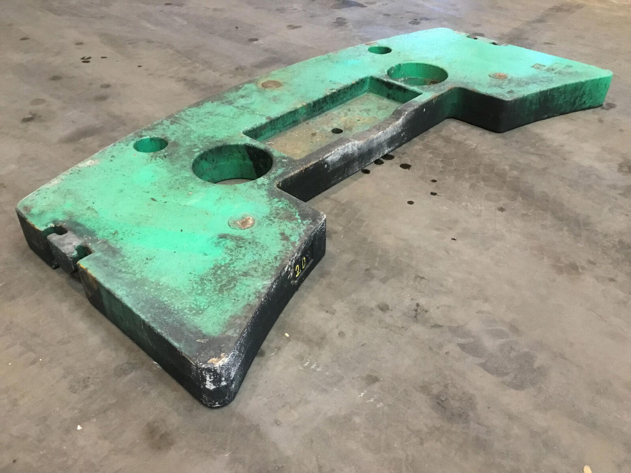 FAUN ATF 60-3 counterweight 2.0T - Counterweight for Mobile crane: picture 1 FAUN ATF 60-3 counterweight 2.0T - Counterweight for Mobile crane: picture 1