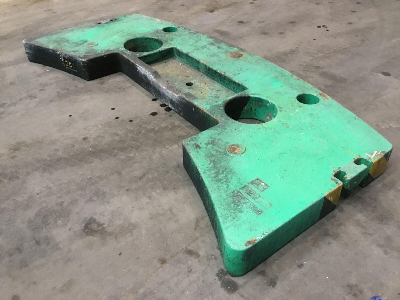 FAUN ATF 60-3 counterweight 2.0T - Counterweight for Mobile crane: picture 4 FAUN ATF 60-3 counterweight 2.0T - Counterweight for Mobile crane: picture 4