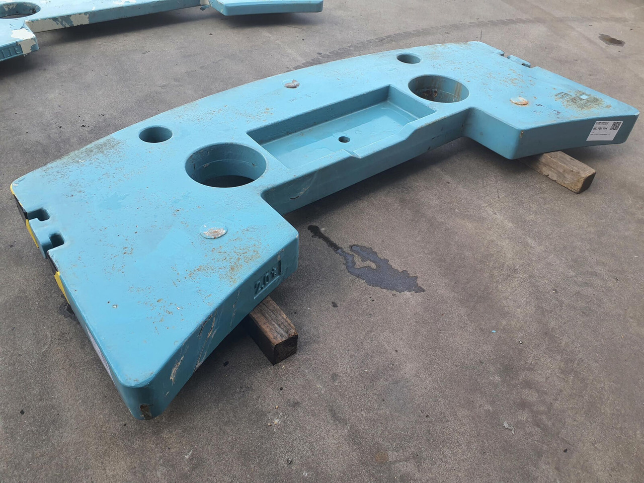FAUN ATF 60-3 counterweight 2.0T - Counterweight for Mobile crane: picture 1 FAUN ATF 60-3 counterweight 2.0T - Counterweight for Mobile crane: picture 1