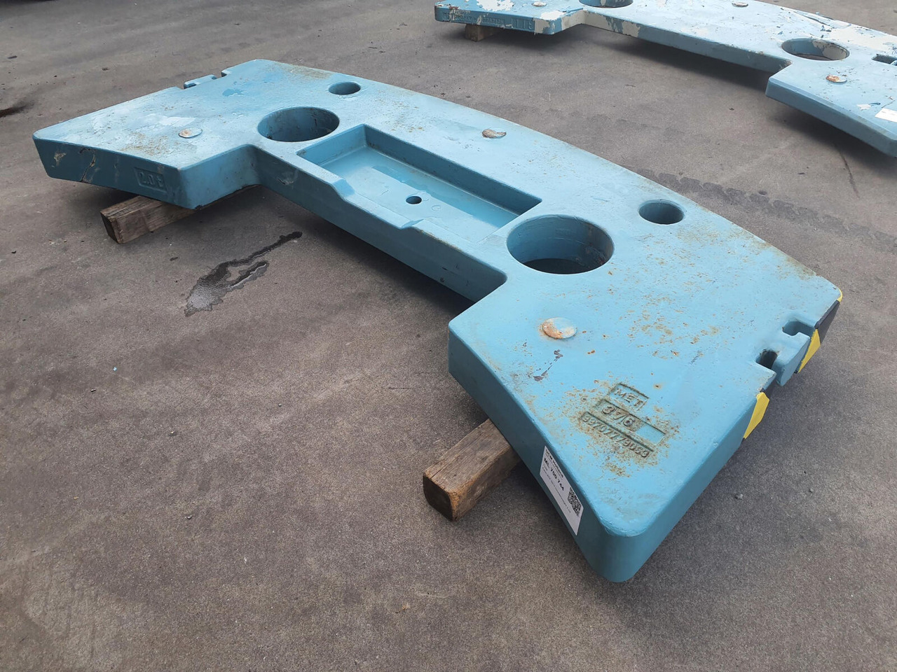 FAUN ATF 60-3 counterweight 2.0T - Counterweight for Mobile crane: picture 2 FAUN ATF 60-3 counterweight 2.0T - Counterweight for Mobile crane: picture 2