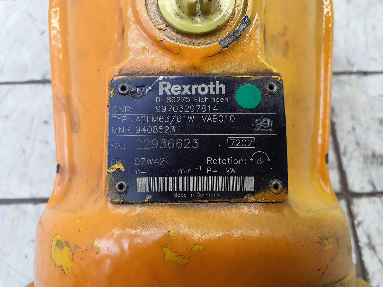 FAUN ATF 60-3 hydraulic winch engine - Hydraulic pump for Mobile crane: picture 5 FAUN ATF 60-3 hydraulic winch engine - Hydraulic pump for Mobile crane: picture 5