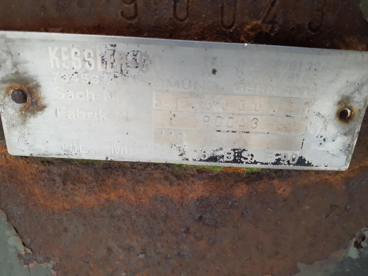 FAUN RTF 25 axle 2 - Axle and parts for Mobile crane: picture 5 FAUN RTF 25 axle 2 - Axle and parts for Mobile crane: picture 5