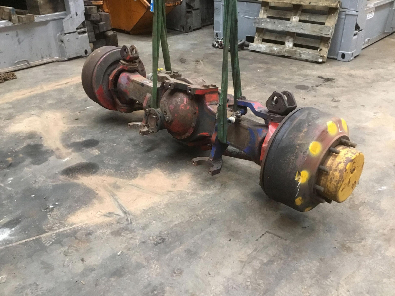 FAUN RTF 45 axle 2 - Axle and parts for Mobile crane: picture 2 FAUN RTF 45 axle 2 - Axle and parts for Mobile crane: picture 2