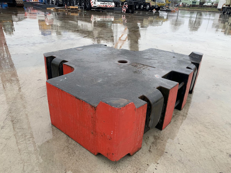Grove GMK 6400 central counterweight 10 ton - Counterweight for Construction machinery: picture 2 Grove GMK 6400 central counterweight 10 ton - Counterweight for Construction machinery: picture 2
