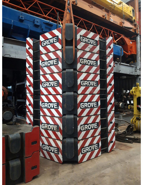 Grove GMK 6400 counterweight 10 ton - Counterweight for Construction machinery: picture 5 Grove GMK 6400 counterweight 10 ton - Counterweight for Construction machinery: picture 5