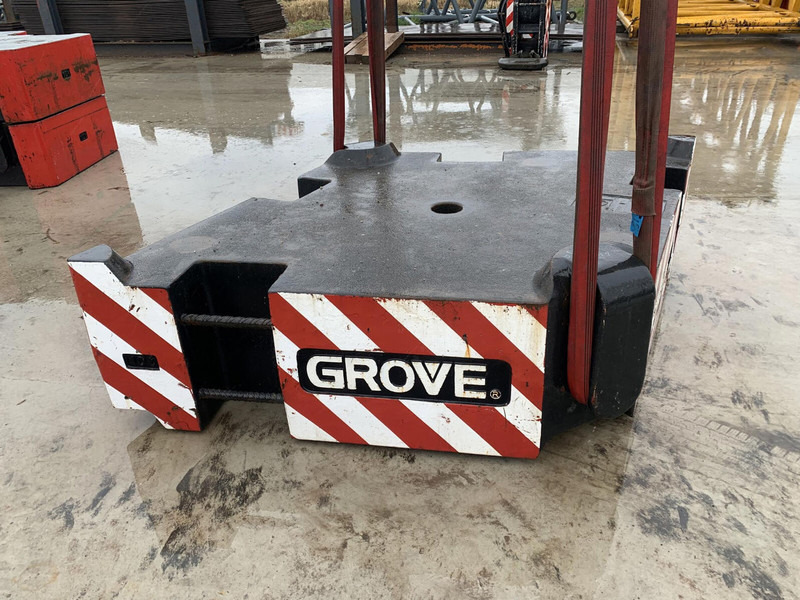 Grove GMK 6400 counterweight 10 ton - Counterweight for Construction machinery: picture 1 Grove GMK 6400 counterweight 10 ton - Counterweight for Construction machinery: picture 1