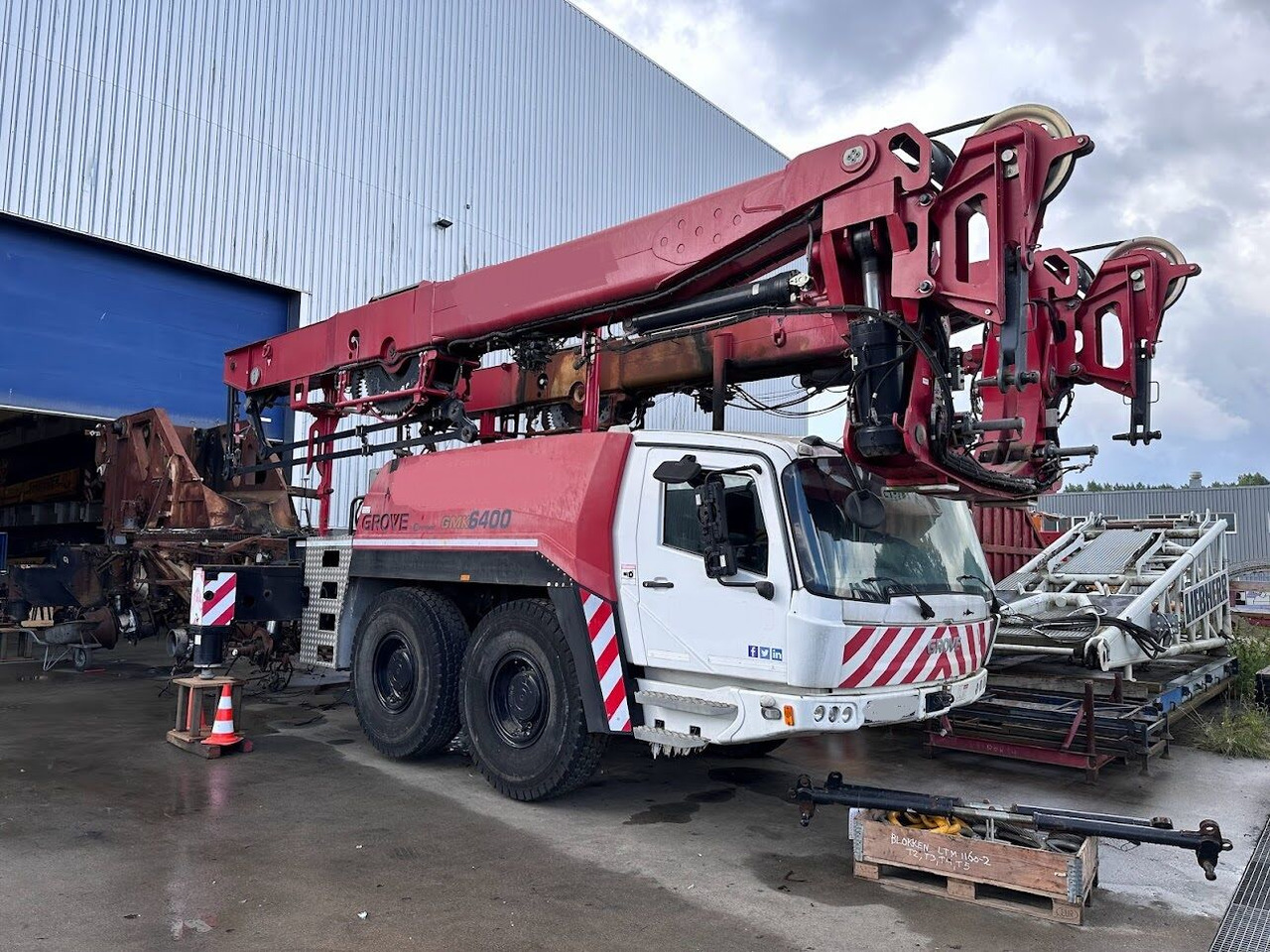 Grove GMK 6400 for parts - Mobile crane: picture 3 Grove GMK 6400 for parts - Mobile crane: picture 3